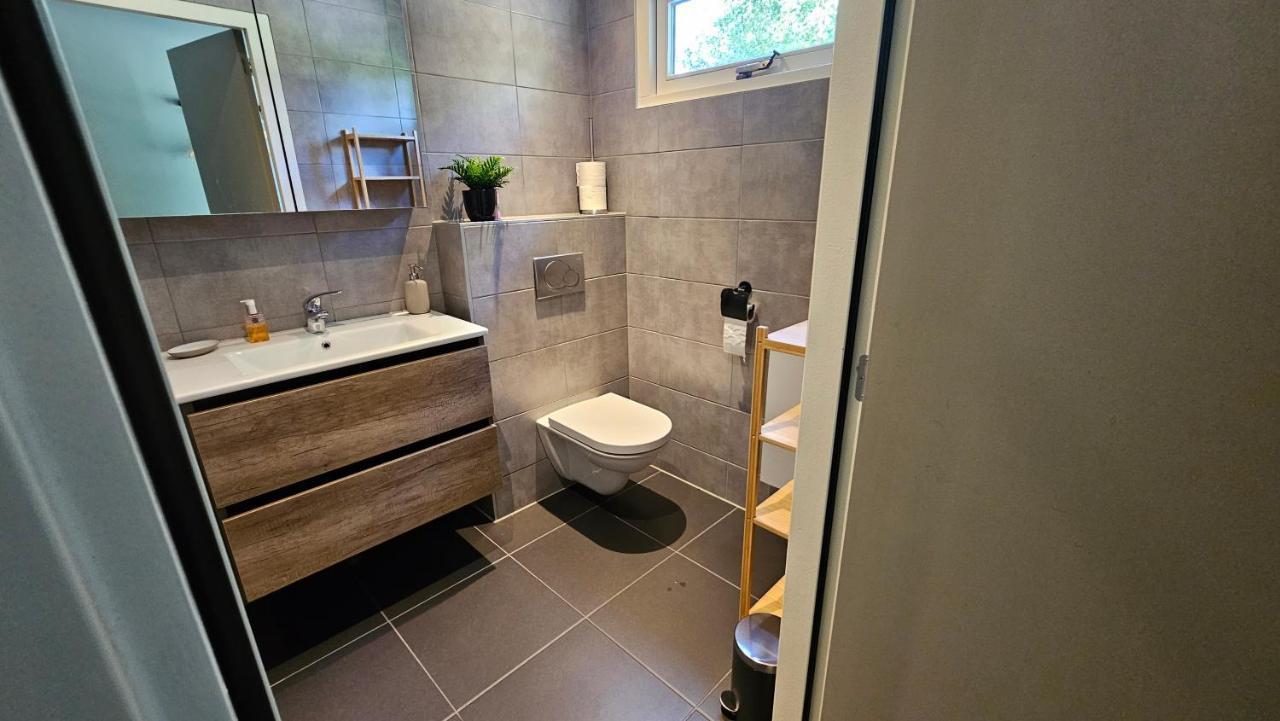 Huisje Weideblik Doornspijk Bagian luar foto